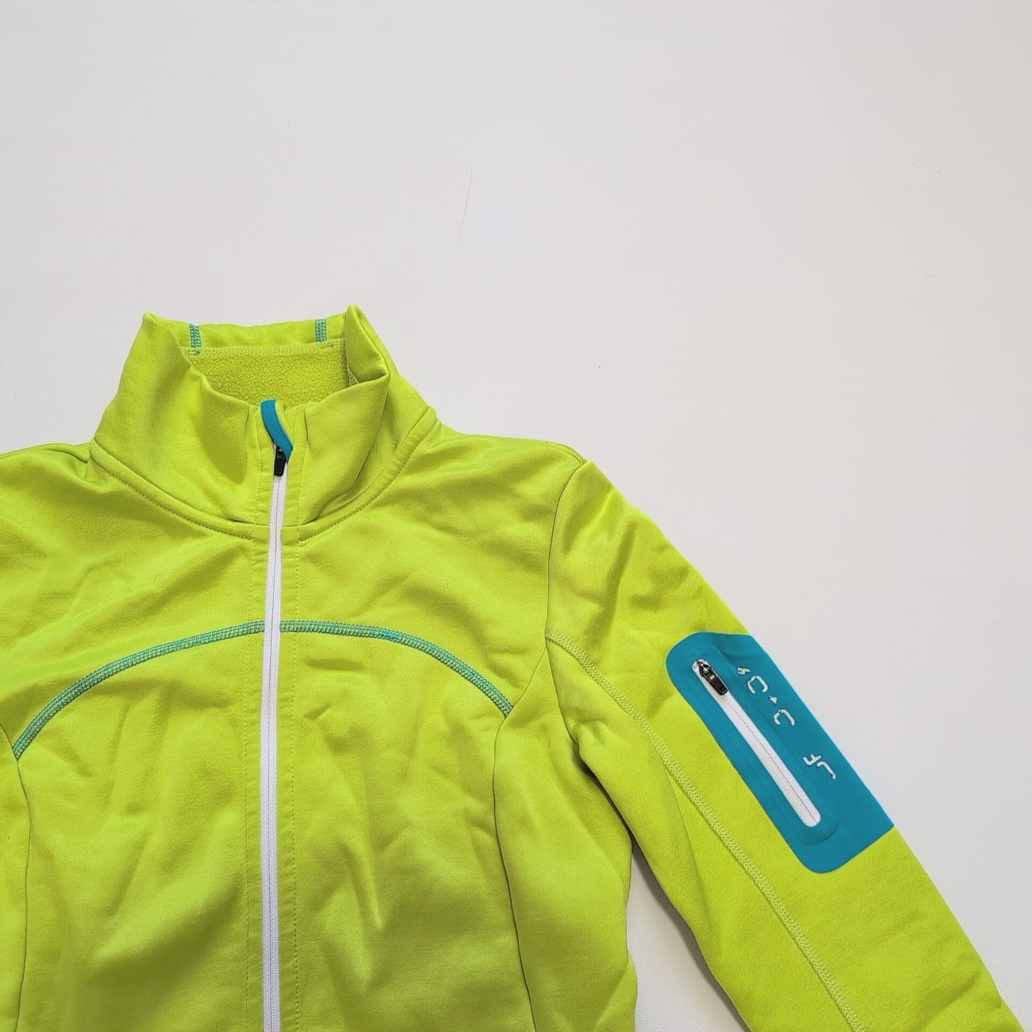 Ortovox Zipper Jacke Merino inside (XS Damen) neongrün