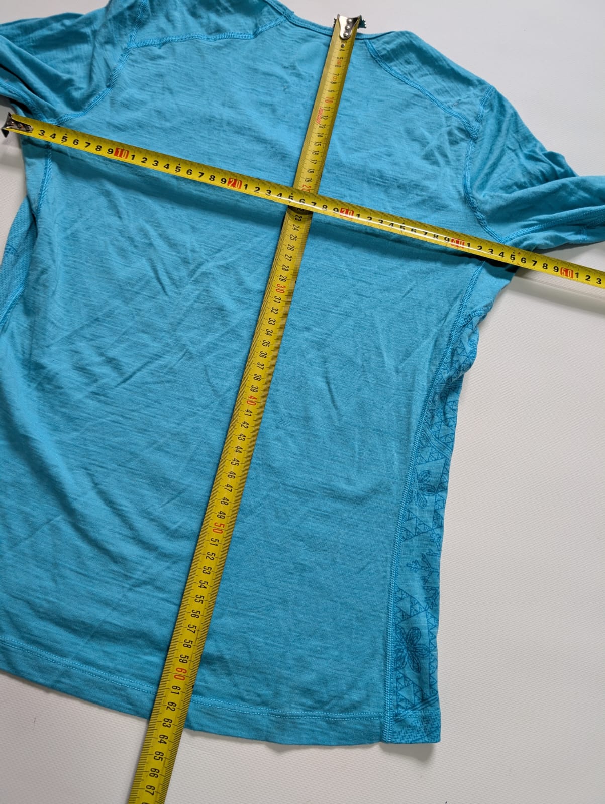Longsleeve Icebreaker (L Damen ) Merino  200 blau Print