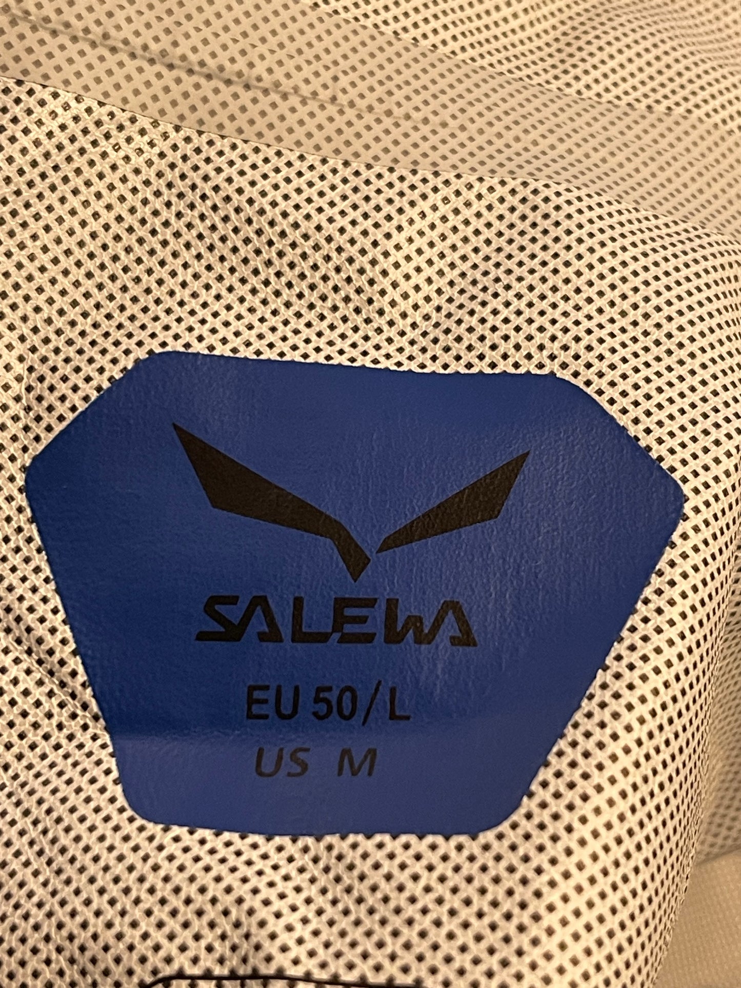 2-lagige Regen Jacke von Salewa (L Herren) Hardshell blau