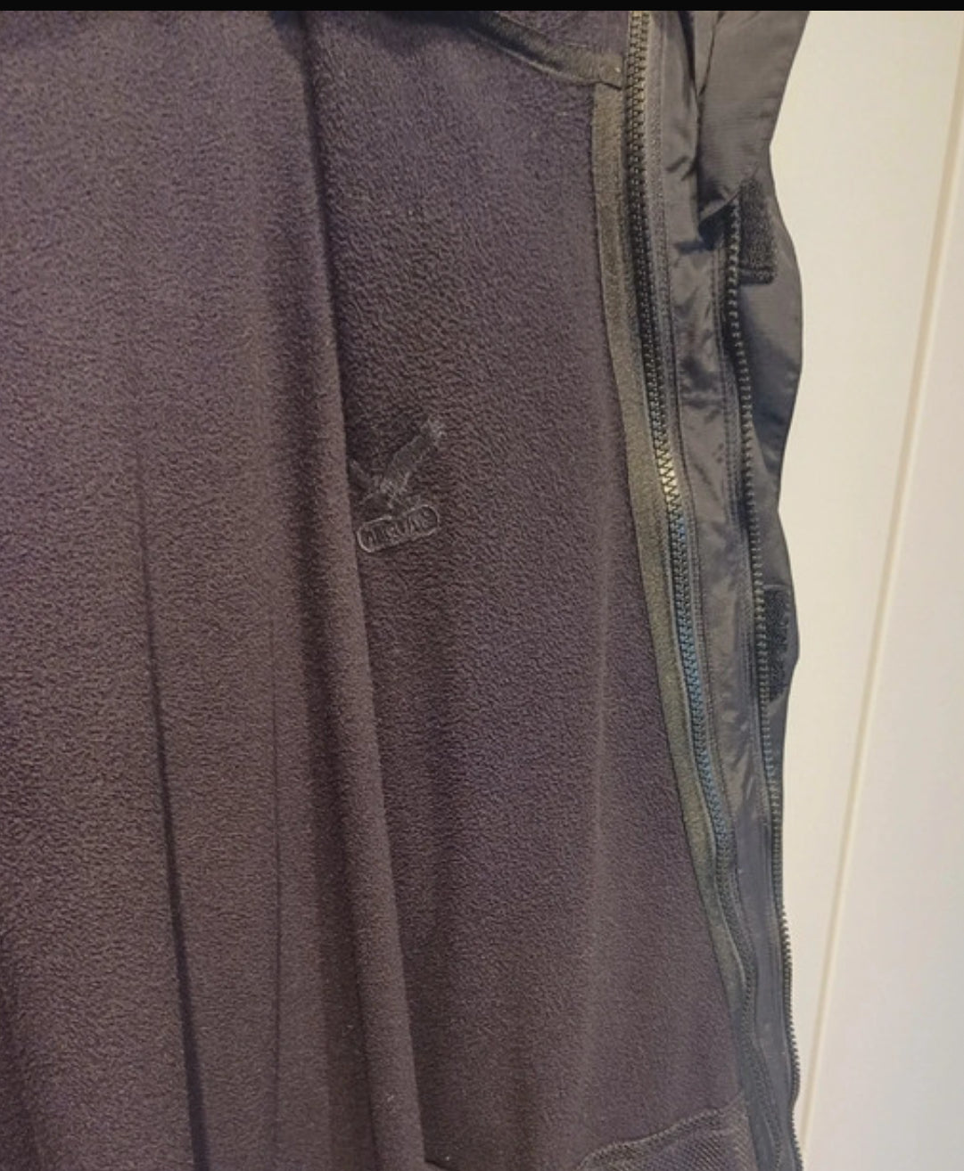 3in1 Jacke von Salewa (XXL Herren) Regenjacke + Fleece schwarz