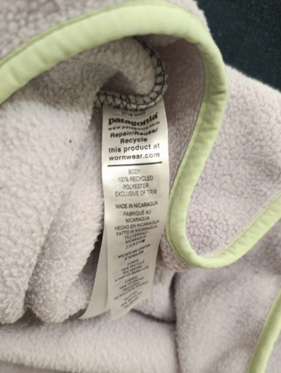 Fleece Pullover Patagonia Synchilla (M Herren / L Damen) marineblau lila