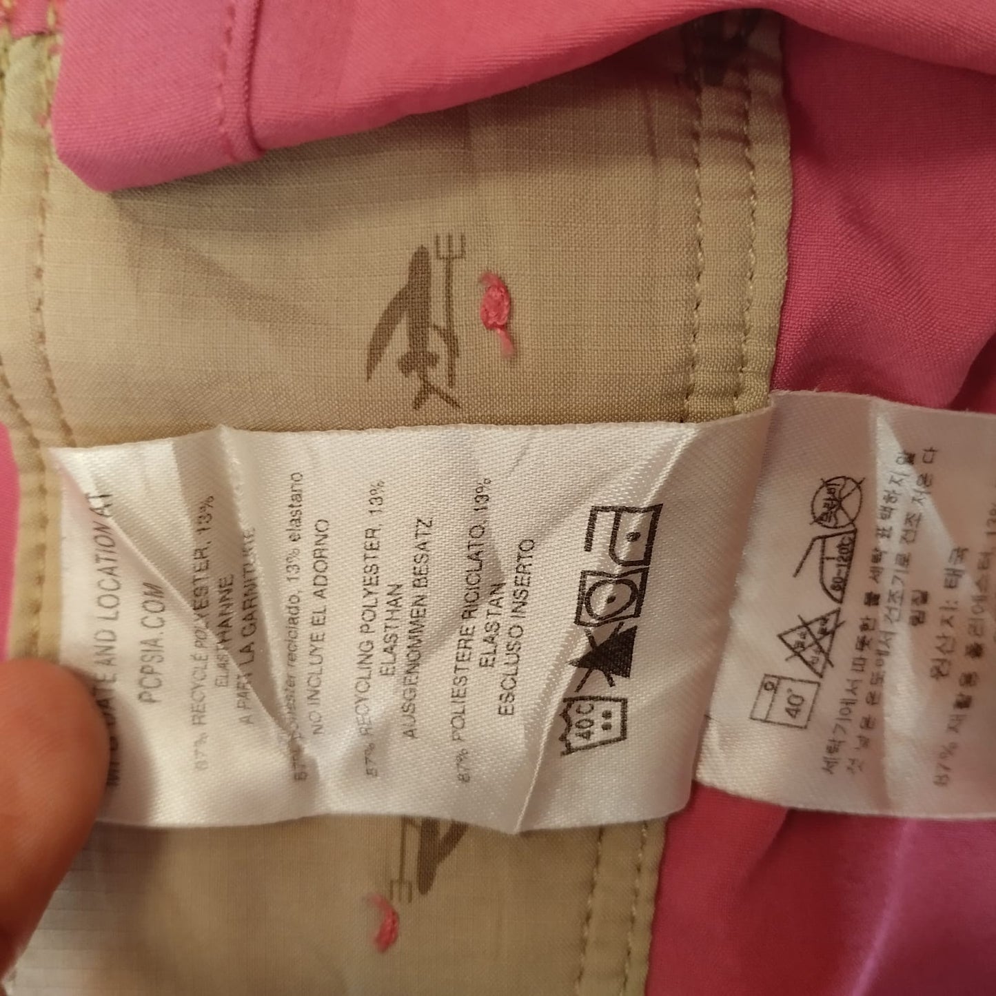 Leichte Shorts Patagonia (M Herren / L Damen) Badehose pink