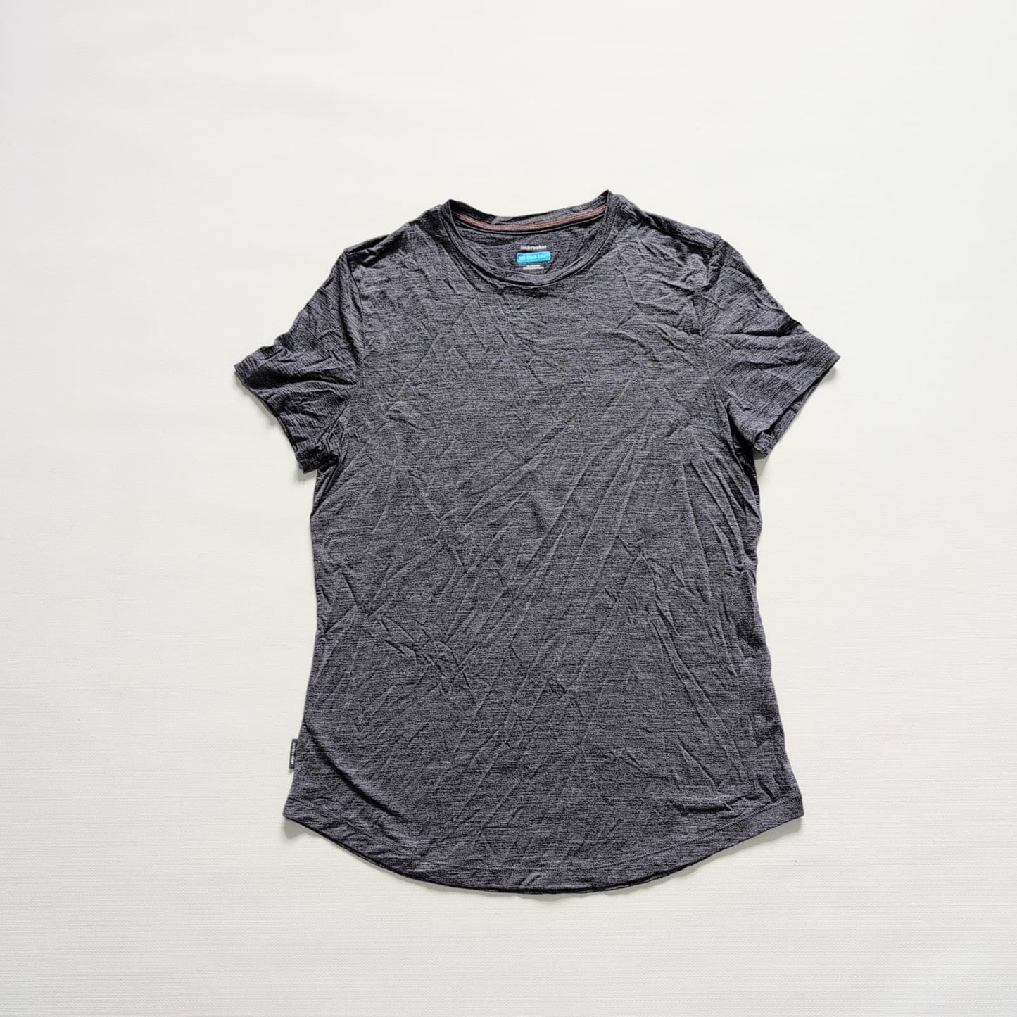 Merino T-Shirt Icebreaker (M Damen) blau / stahlgrau