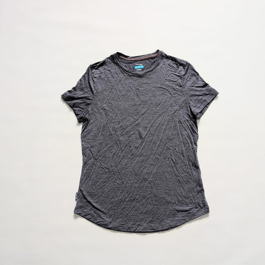 Merino T-Shirt Icebreaker (M Damen) blau / stahlgrau
