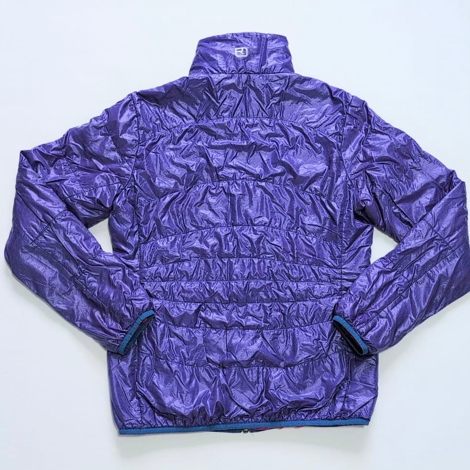 Wende Jacke Ortovox (S Damen) Swisswool Isolation pink lila