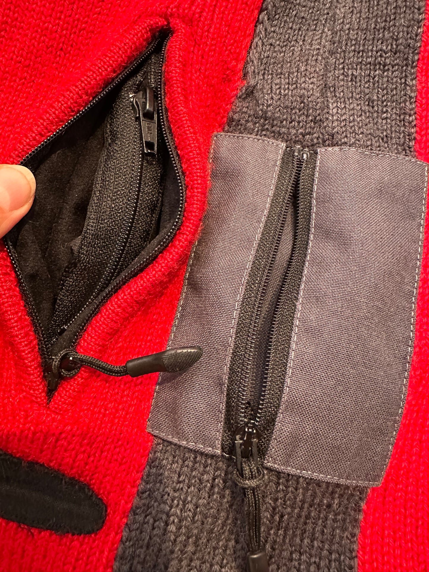 2 Lagen Pullover Dale of Norway (S Damen /XS Herr) Wolle+ Membran rot