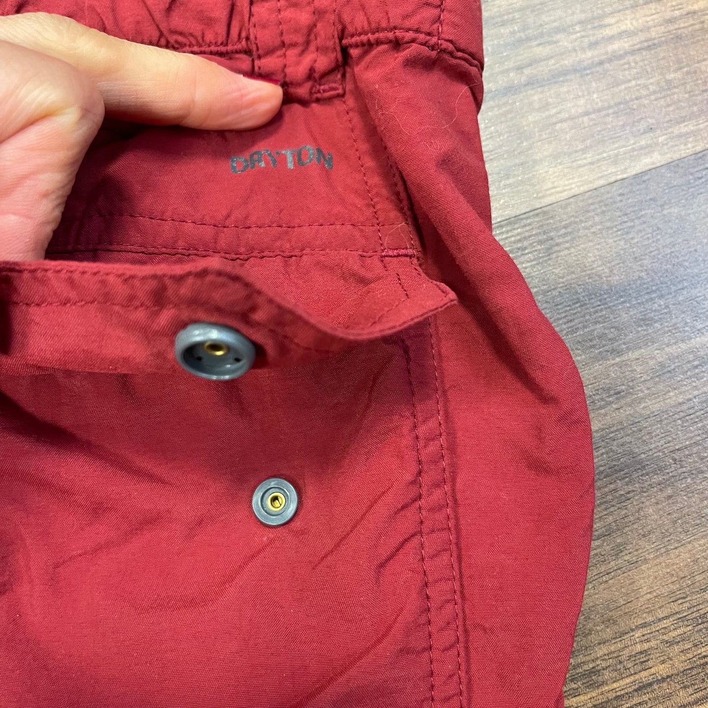 Wander Hose von Salewa (Damen XS) 2 in 1 dunkelrot