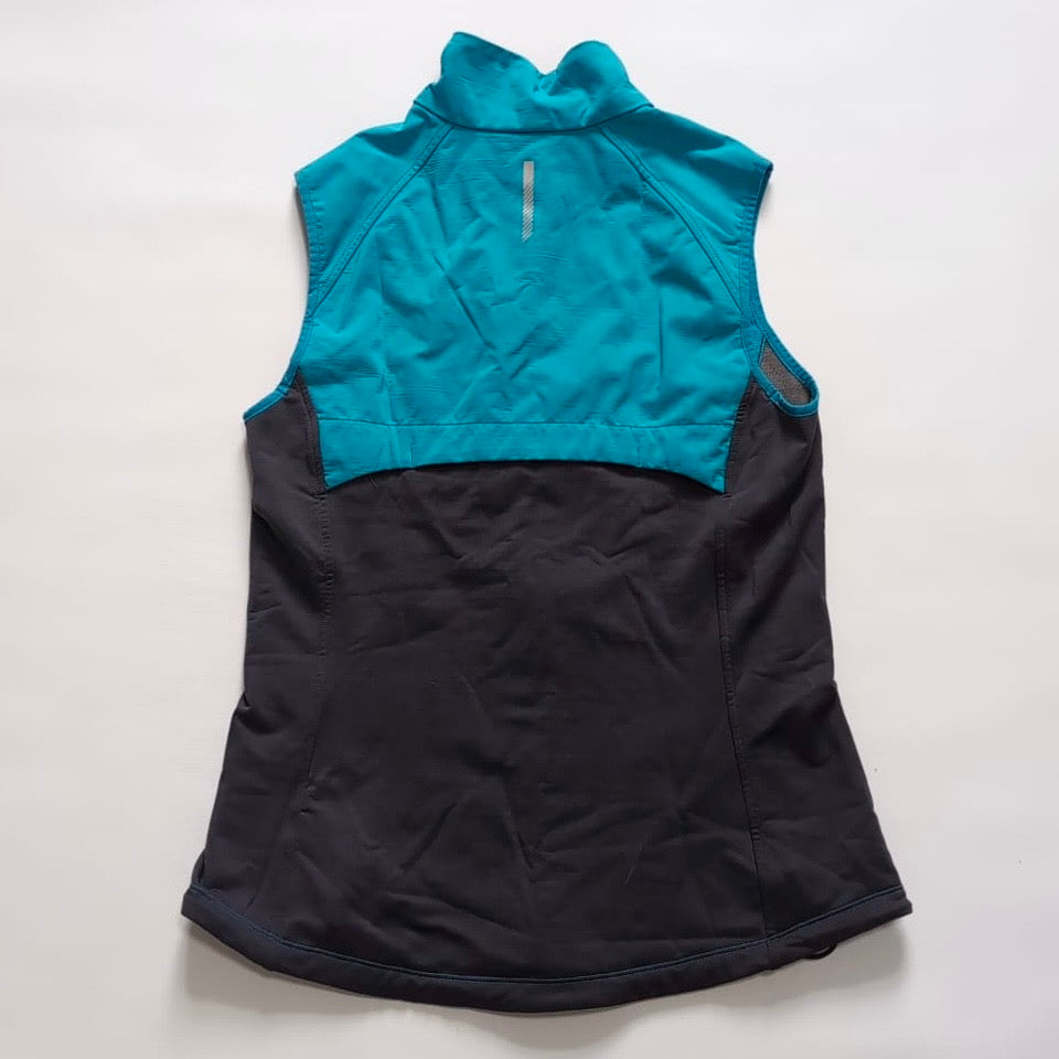 Softshell Weste von Icebreaker Merino (S Damen) türkis grau
