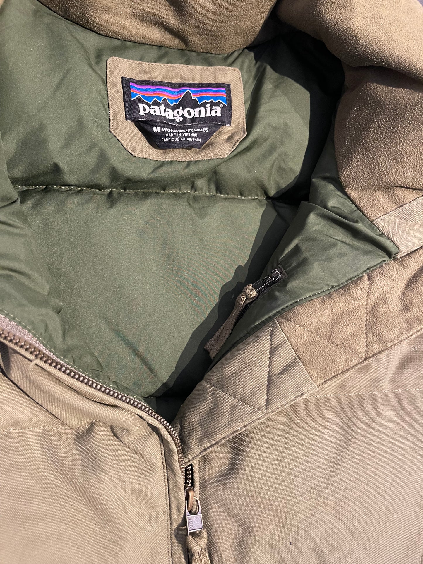 Daunen Puff Jacke Patagonia (M Damen) khaki - wanderlich.com