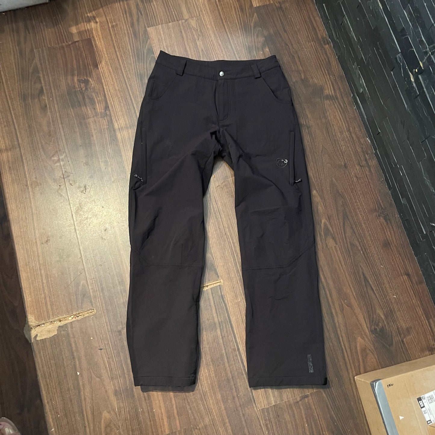 Trekking Hose Mammut (M /48 Herren) schwarz Softtech