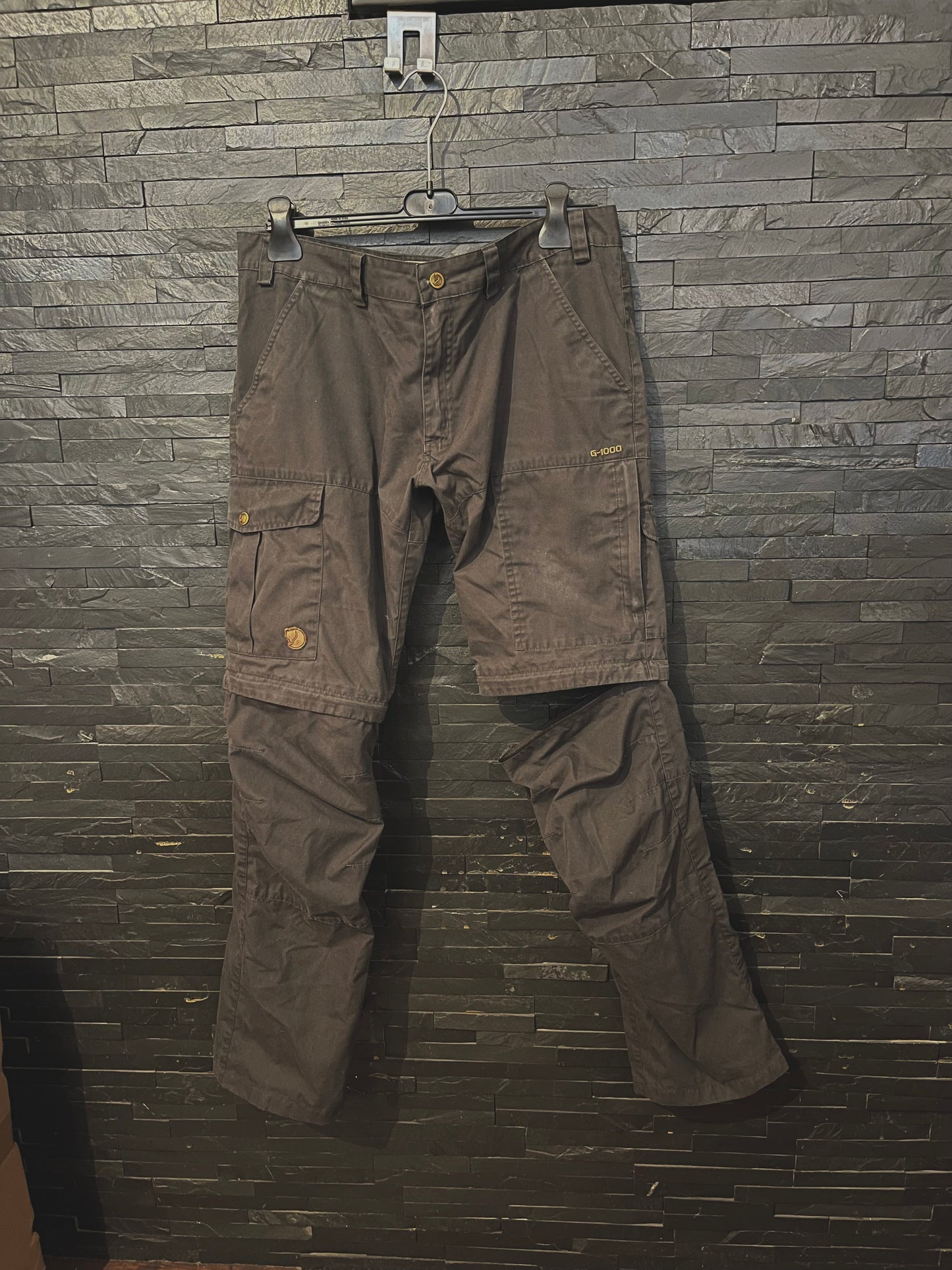 Zip-Off Hose Herren 50 (L) von Fjällräven dunkelgrau