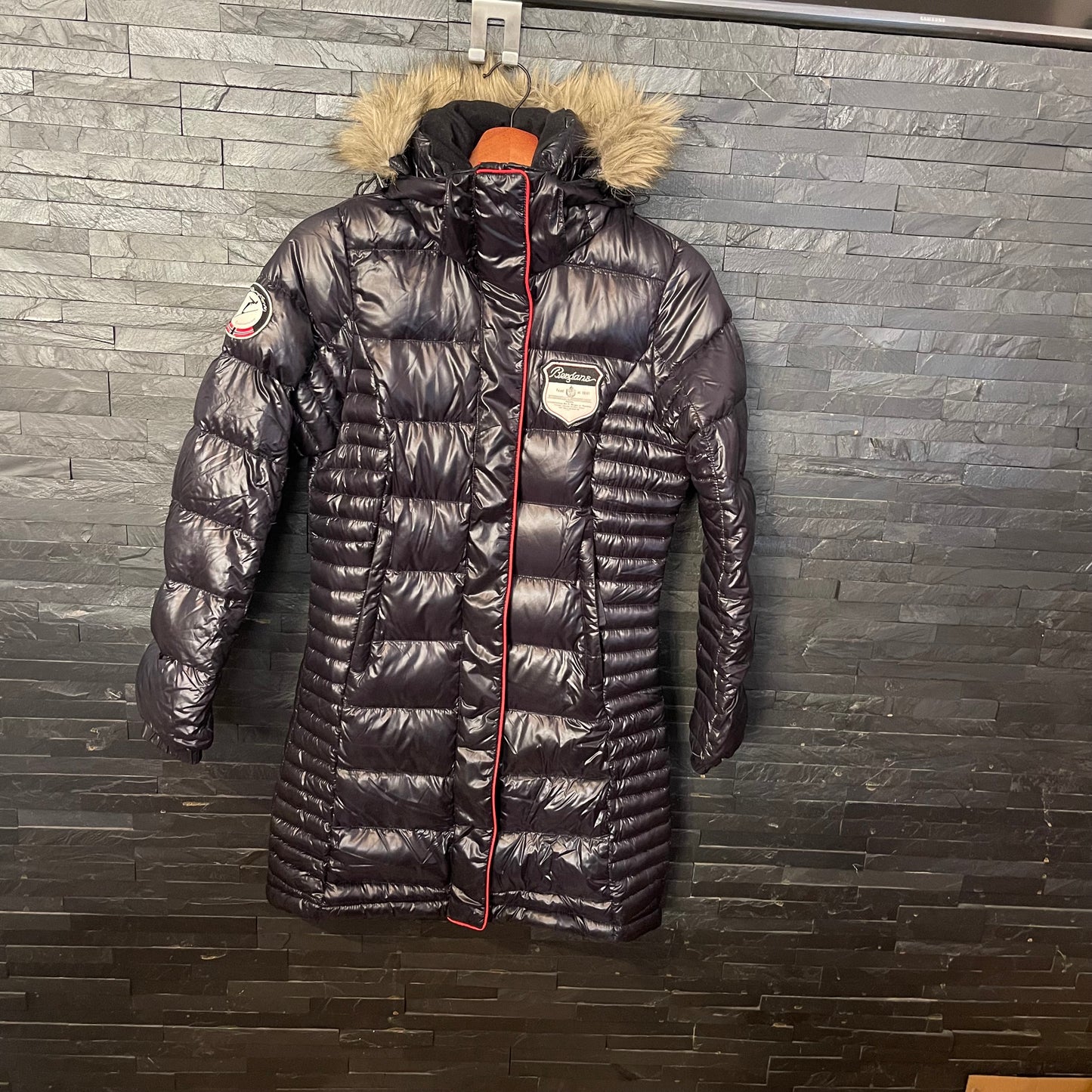 Daunen Jacke von Bergans (XS Damen) Kurzmantel Parka schwarz