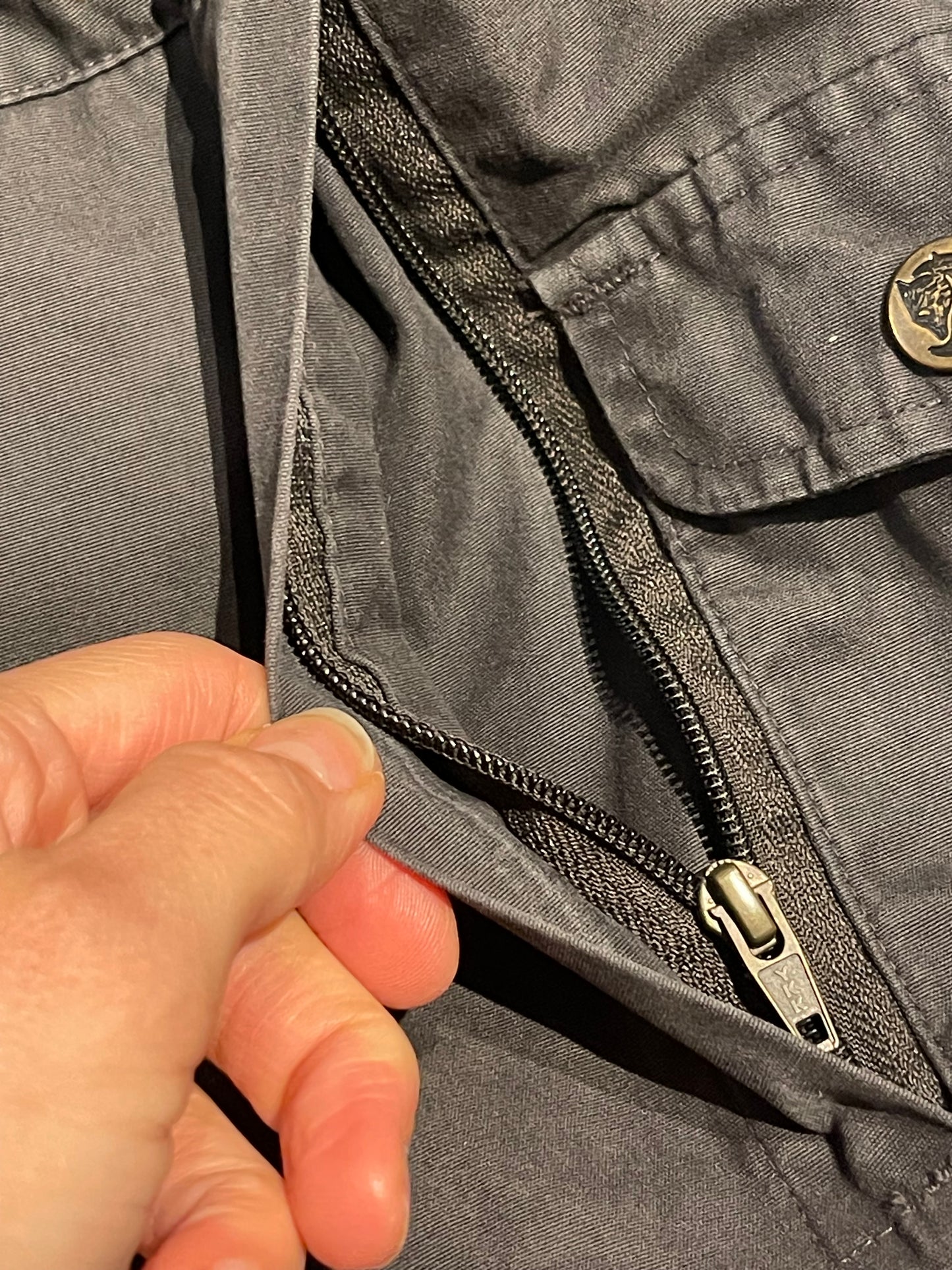 Zip-Off Hose Herren 50 (L) von Fjällräven dunkelgrau
