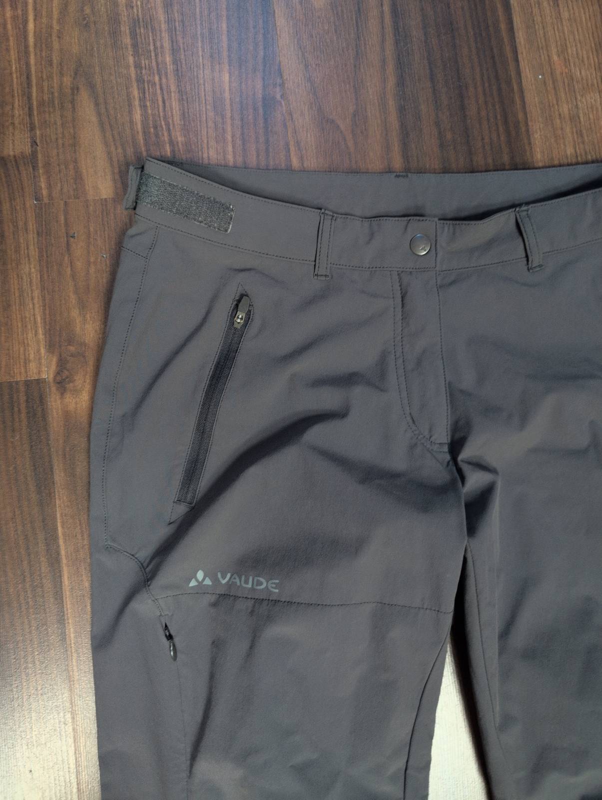 Leichte Stretch Hose von Vaude (M-L :40 Damen) grau