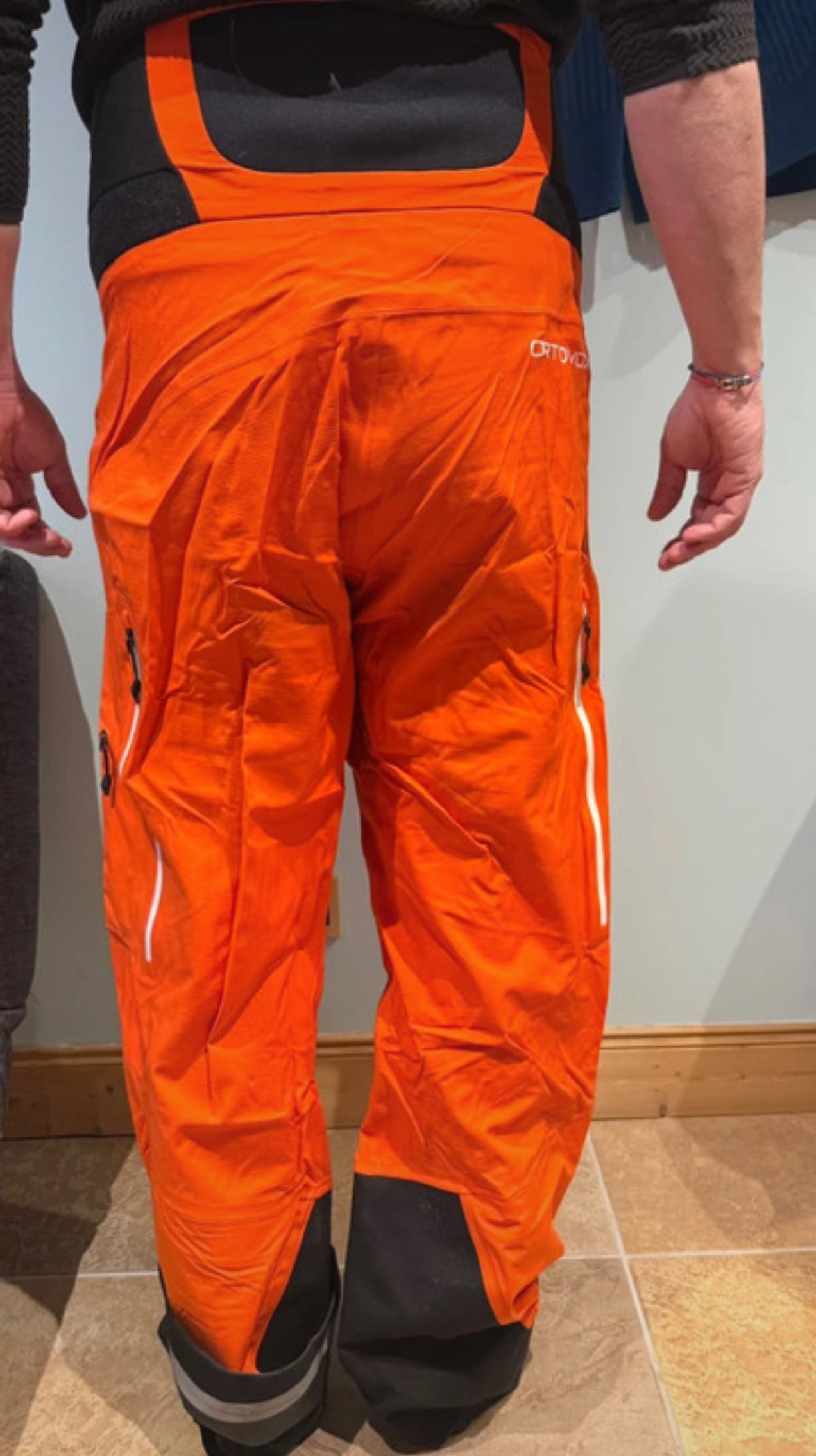 Ski Hose von Ortovox Merino (L Herren) Hardshell Merino Inside orange