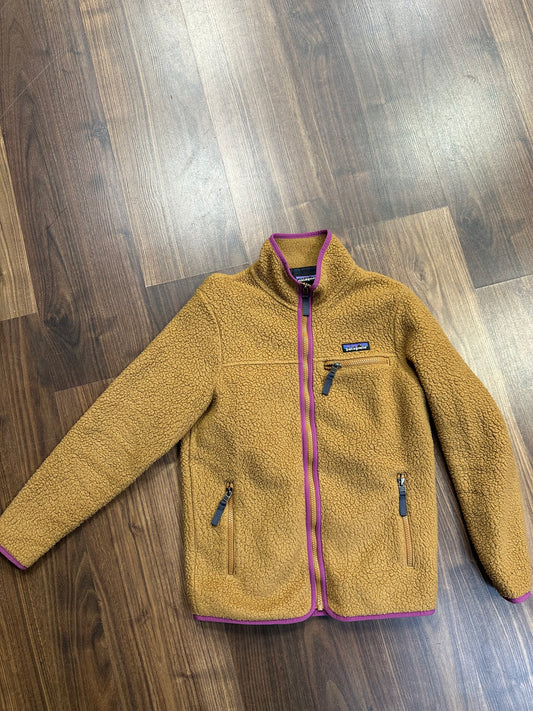 Teddy Jacke Patagonia (XS Damen ) Retro Pile Senf / Ocker