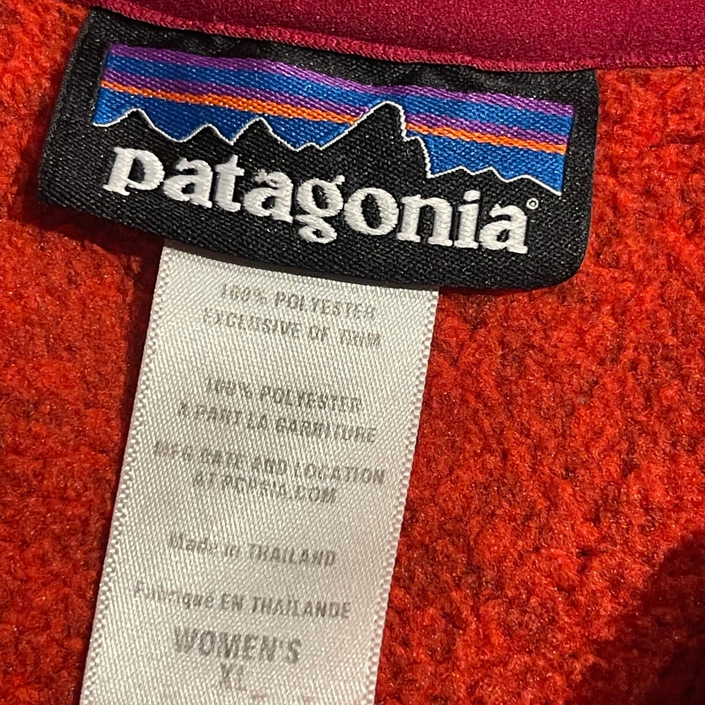 Fleece Pullover Patagonia (XL Damen) Better Sweater rot