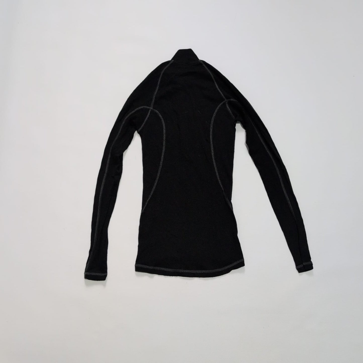 Merino Longsleeve Half Zip von Smartwool (S Damen) Baselayer schwarz