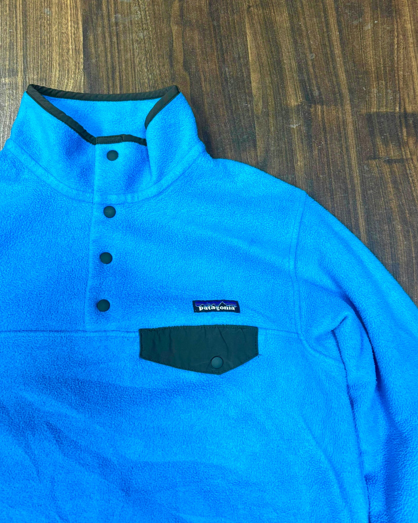 Fleece Pullover Patagonia Synchilla (M Herren / L Damen) blau
