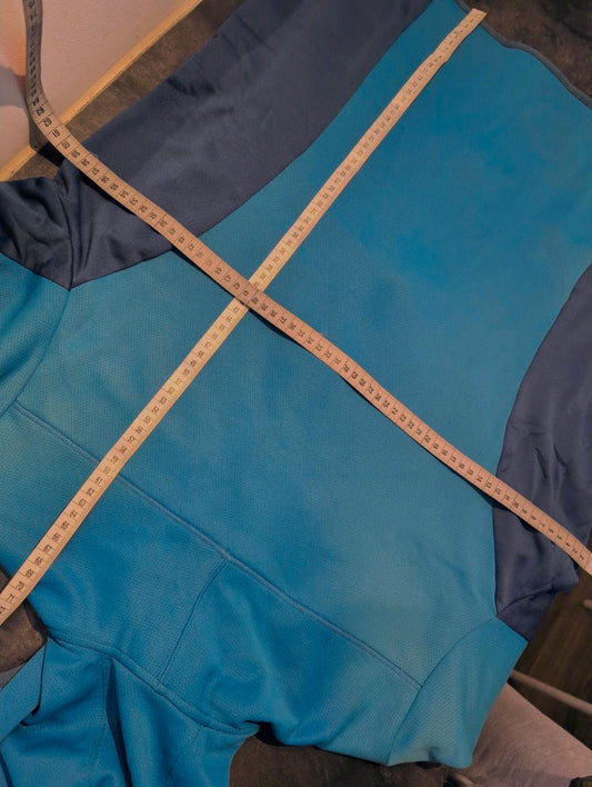 Kapuzen Fleece Jacke Jack Wolfskin (ML Herren) Zipper blau