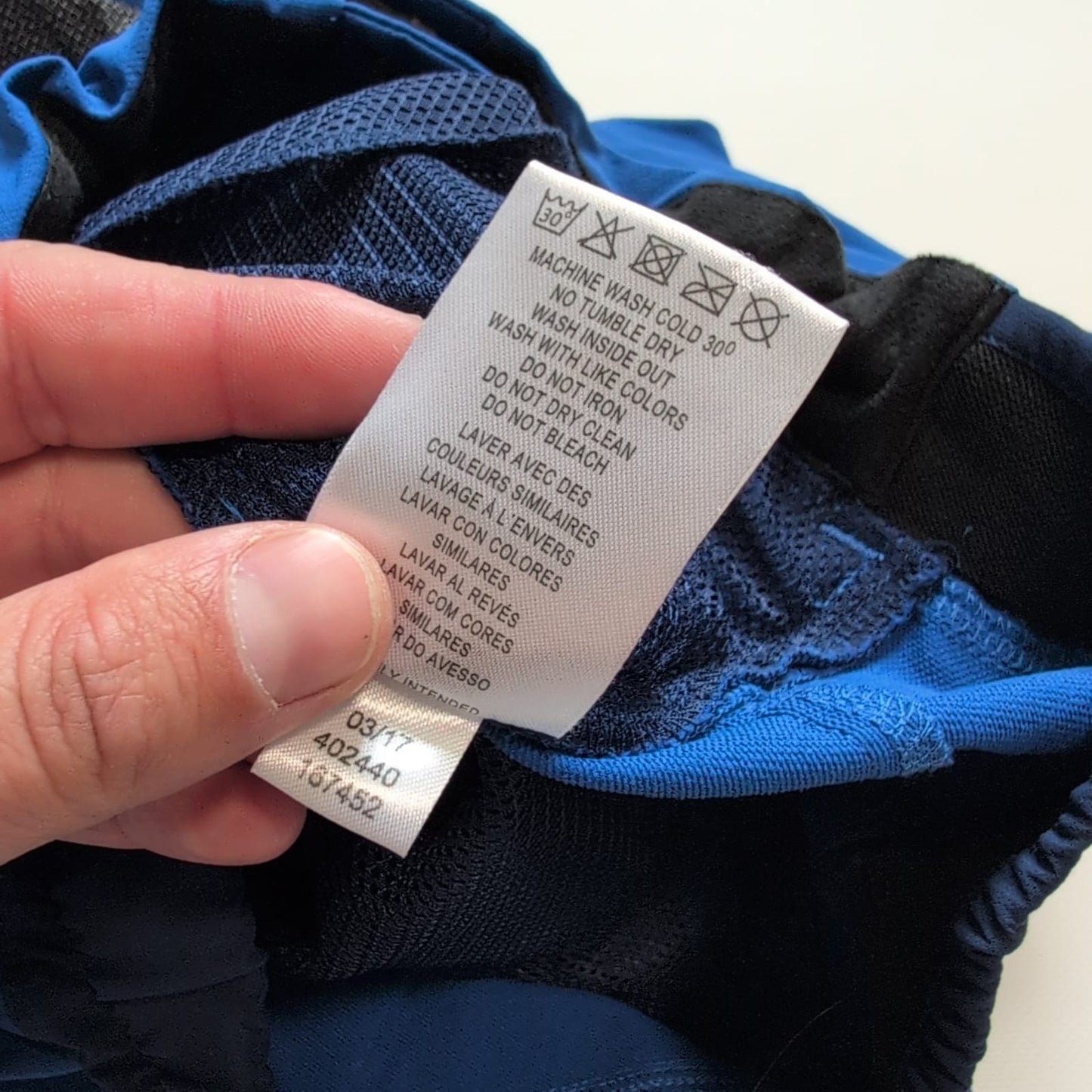 Touren Hose von Salomon (M Damen) Softshell wasserdicht blau