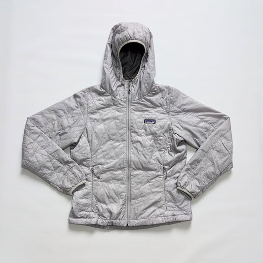 Jacke Patagonia Nano Puff (S Damen) Isolation grau Kapuze