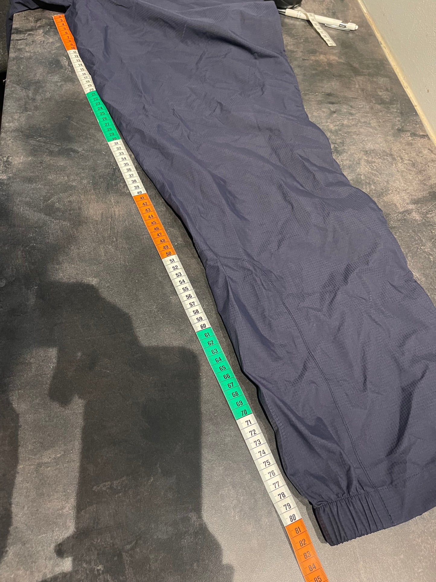 Regenhose von Vaude (XXL Herren) Hardshell Hose marineblau