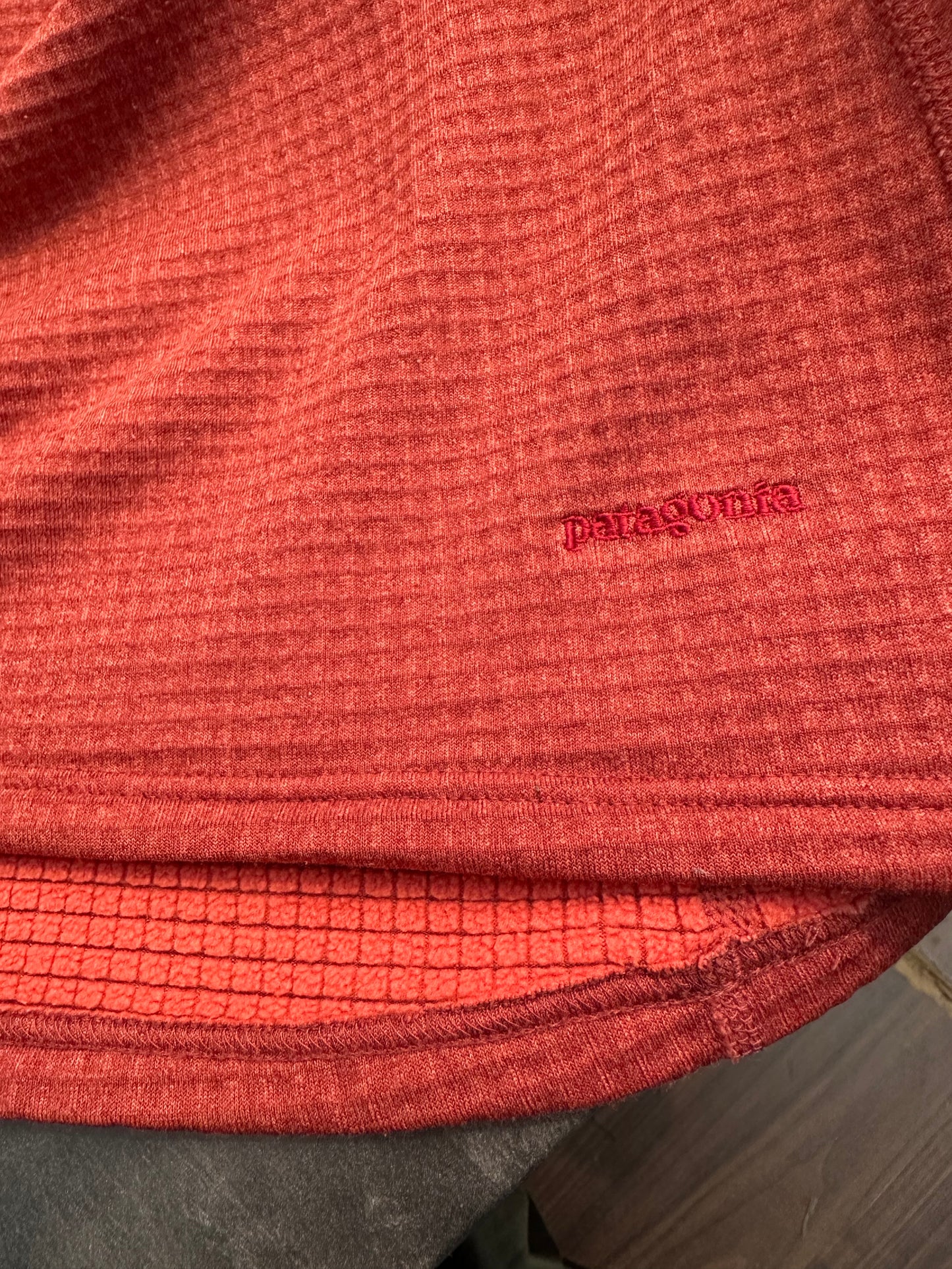 Patagonia Longsleeve R2 Regulator (M Damen) Zip Pullover Terrakotta rot