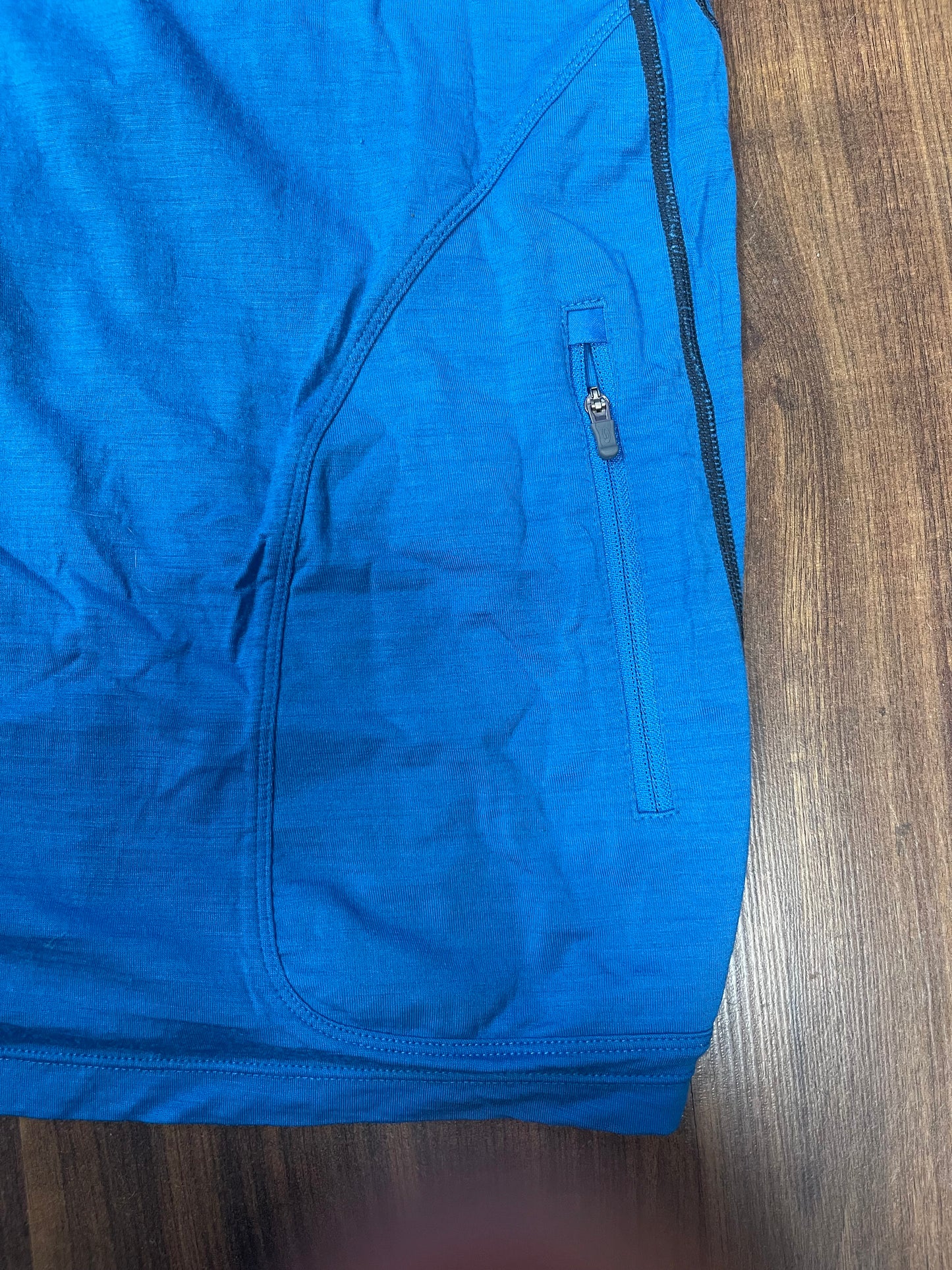 Half Zip T-Shirt von Icebreaker Merino GT 150 (S Herren) blau - wanderlich.com