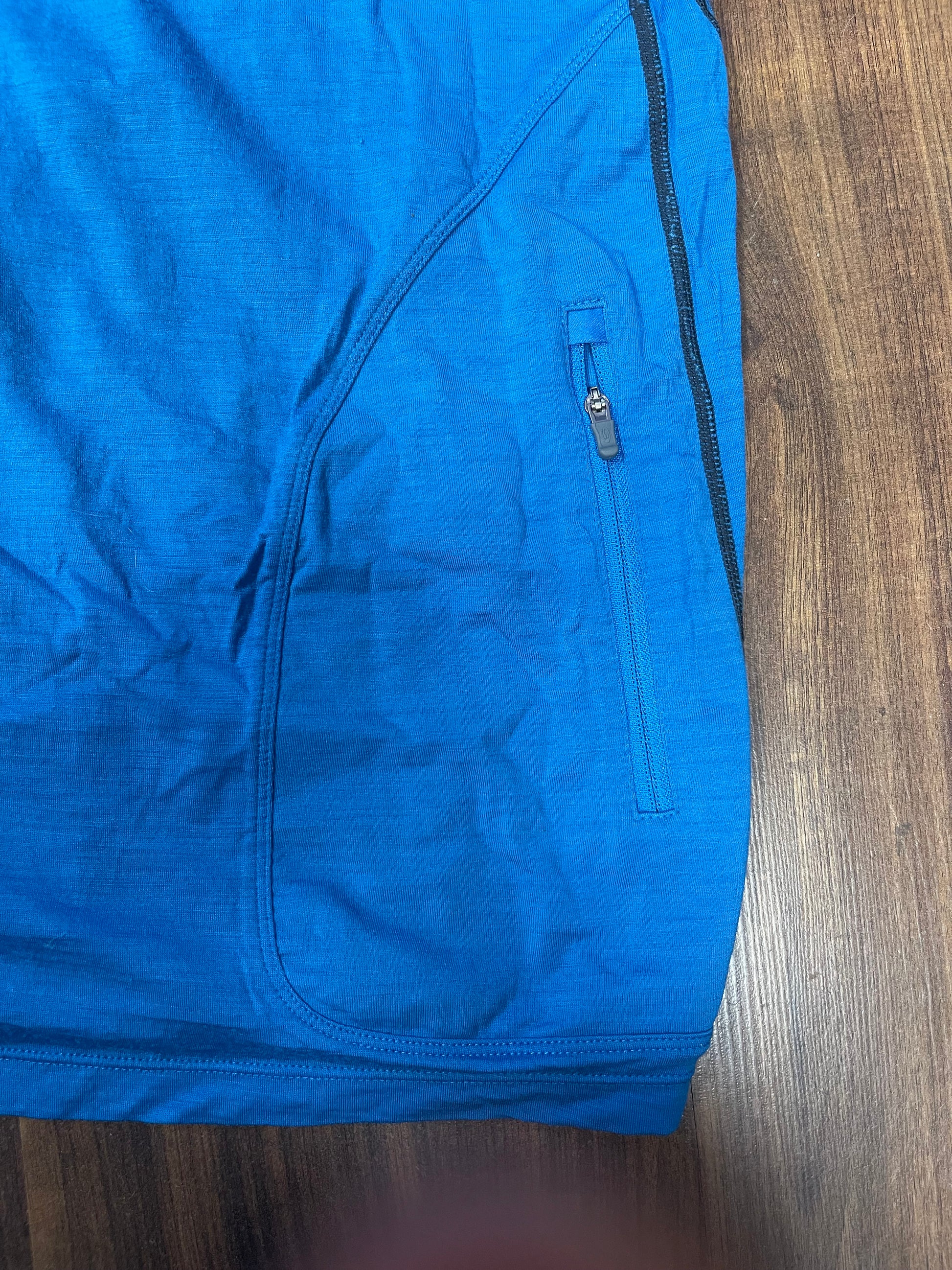 Half Zip T-Shirt von Icebreaker Merino GT 150 (S Herren) blau - wanderlich.com