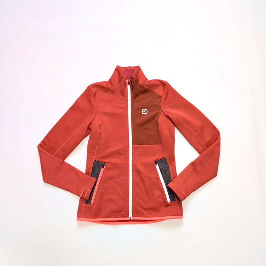Ortovox Fleece Jacke Merino inside (XS Damen) Terrakotta