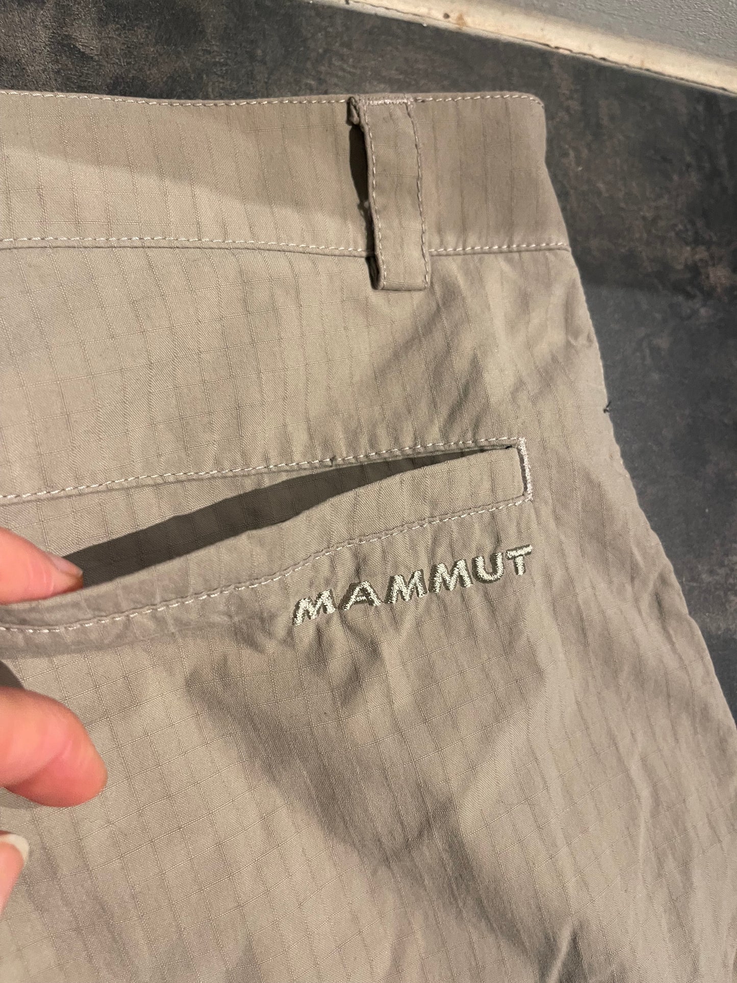 Trekking Hose Mammut ( XL_XXL :54 Herren) beige