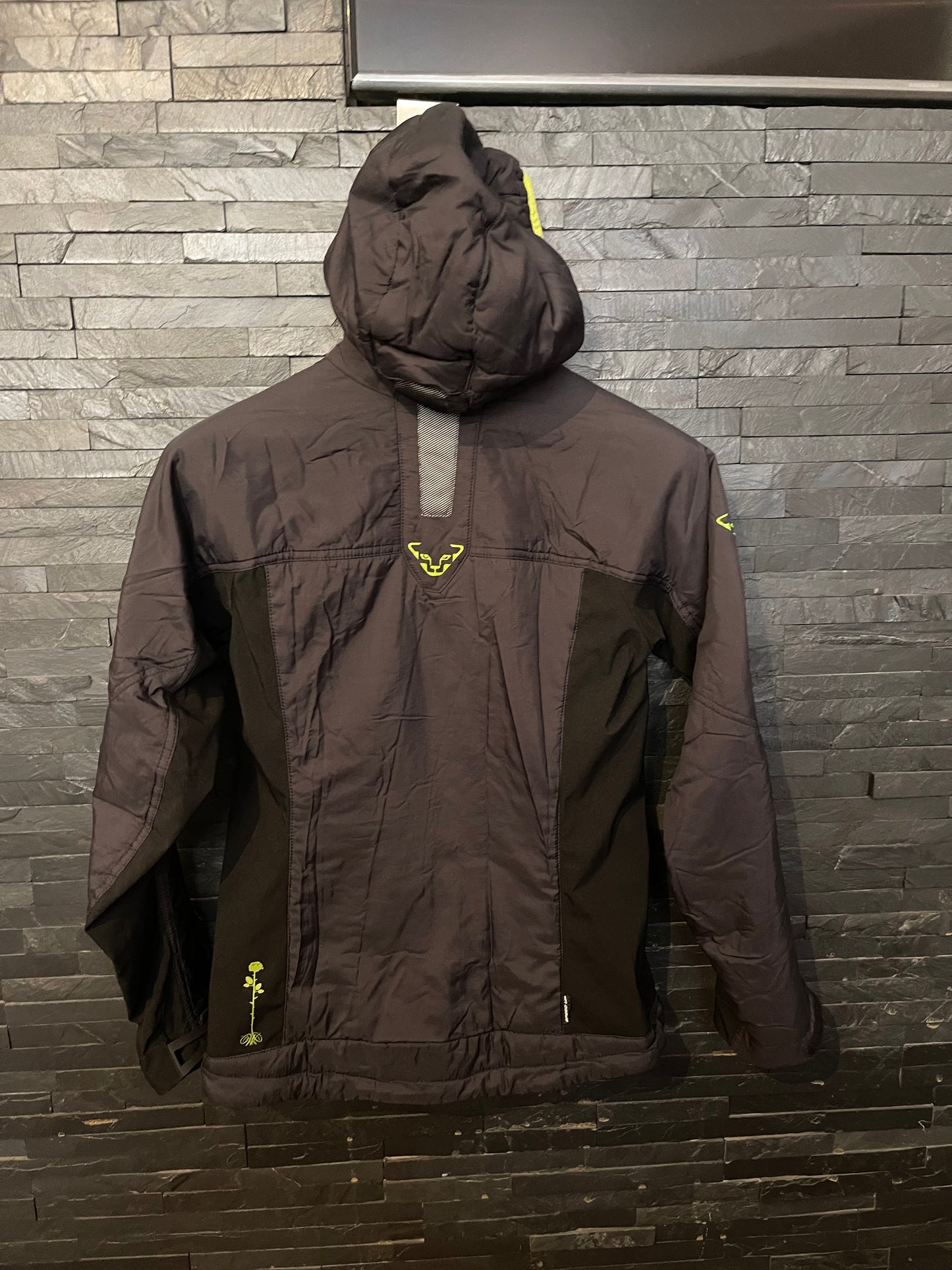 Primaloft Hybrid Jacke von Dynafit (Damen S) Kapuze schwarz