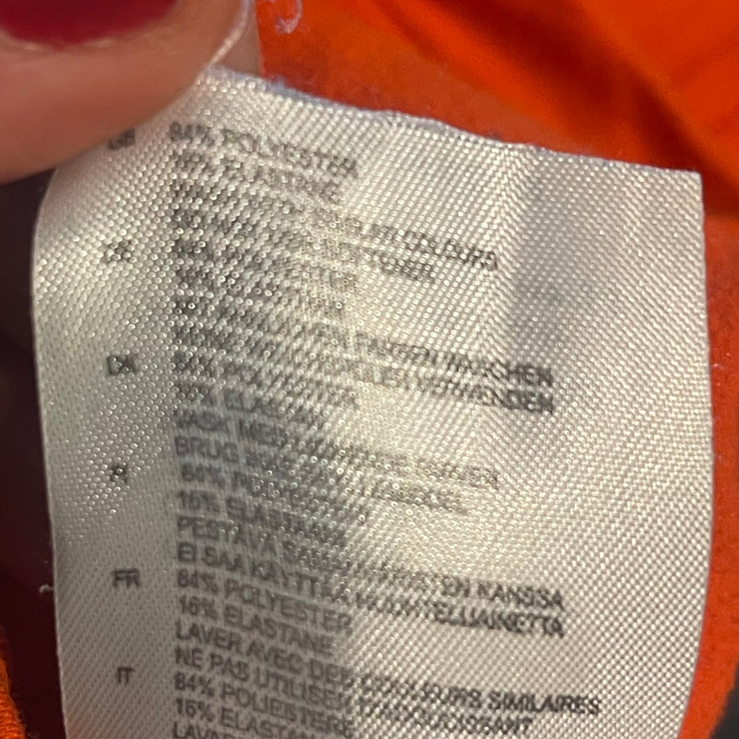 Thermo Shirt (L Herren) von Haglöfs Half Zip Longsleeve orange