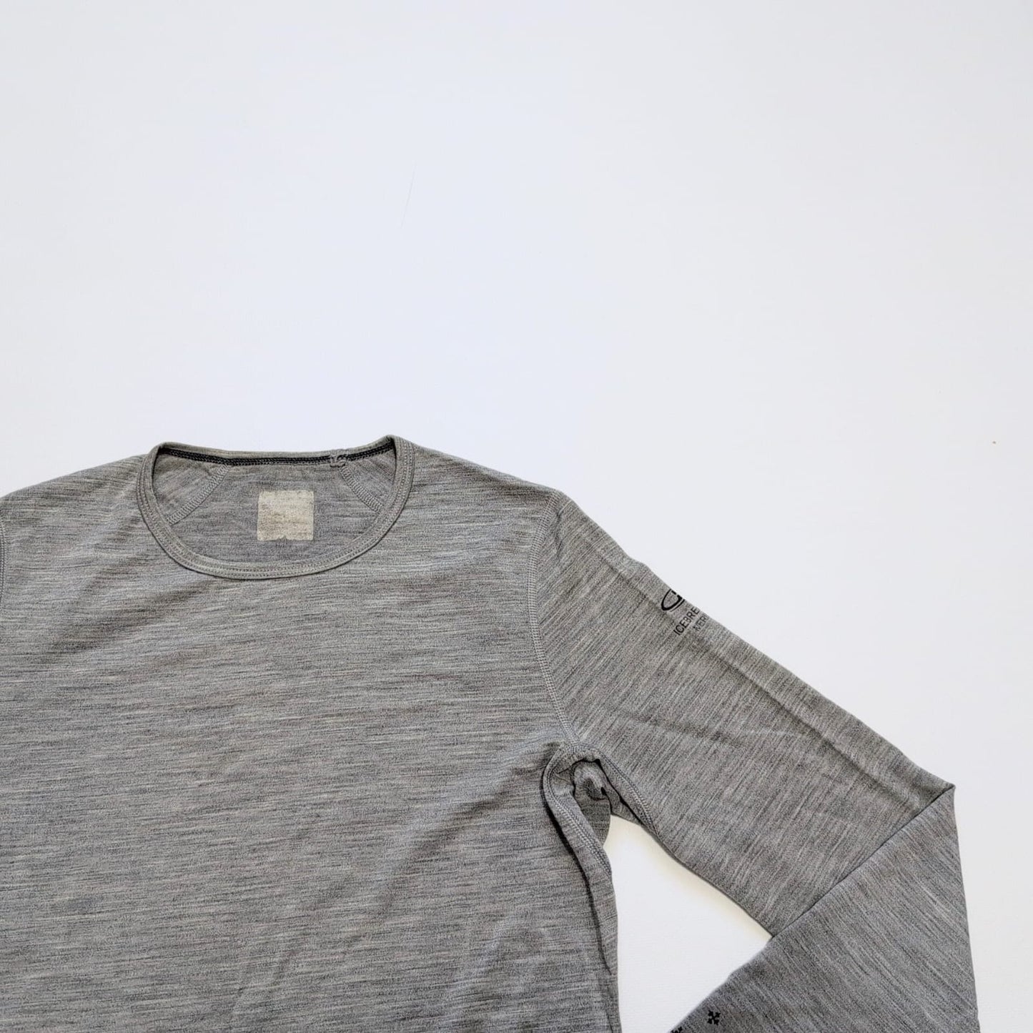 Merino 200 Longsleeve Icebreaker (S Damen ) grau Blümchen