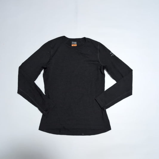 Longsleeve von Icebreaker (M Damen) Merino 200 schwarz