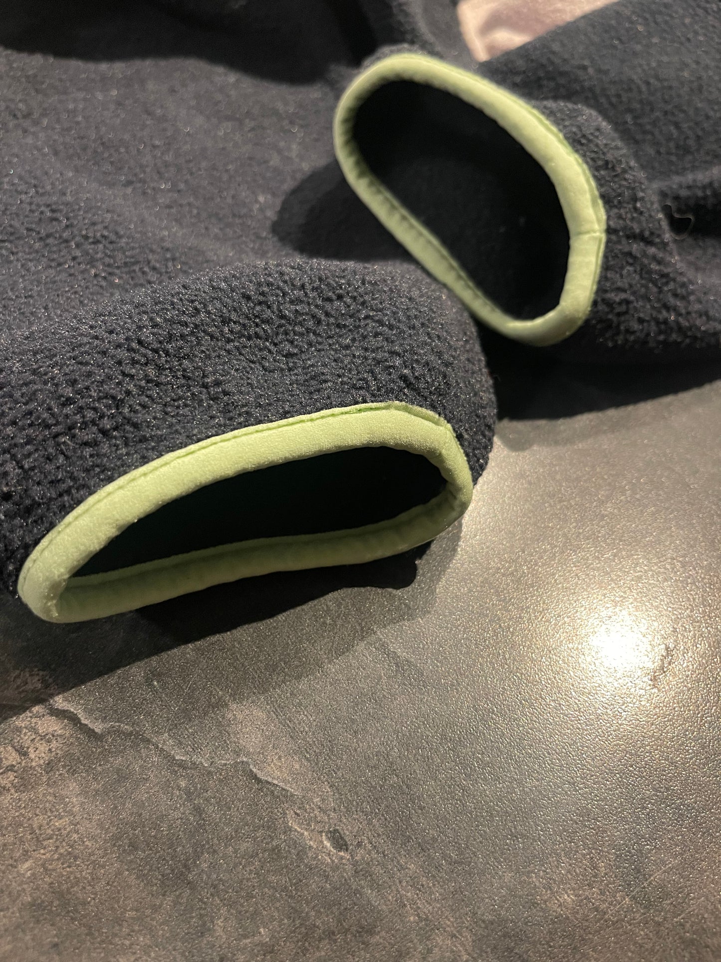 Fleece Pullover Patagonia Synchilla (M Herren / L Damen) marineblau lila