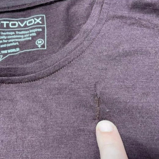 Merino Longsleeve von Ortovox (M Damen) lila
