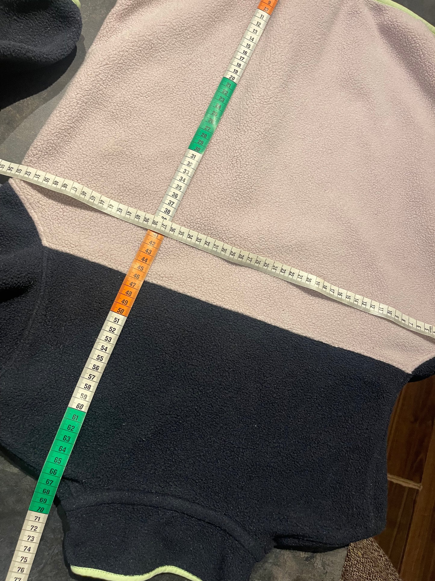 Fleece Pullover Patagonia Synchilla (M Herren / L Damen) marineblau lila