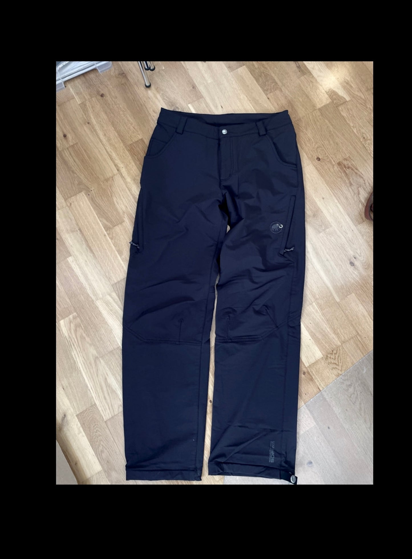 Trekking Hose Mammut (M /48 Herren) schwarz Softtech