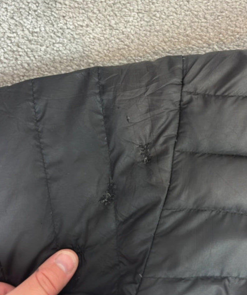 Patagonia leichte Daunen Jacke (Herren L) schwarz