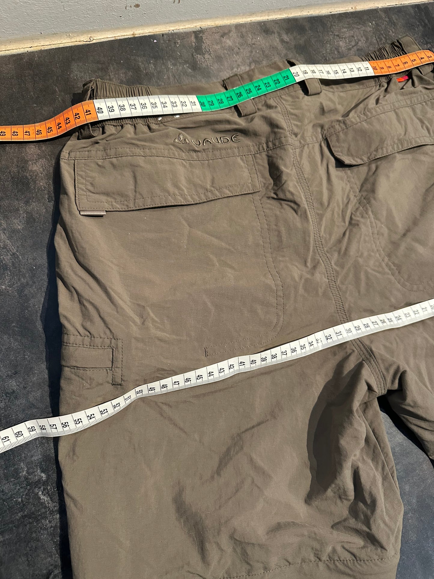 Zip Off Hose von Vaude (M: 50 Herren) 2in1 khaki