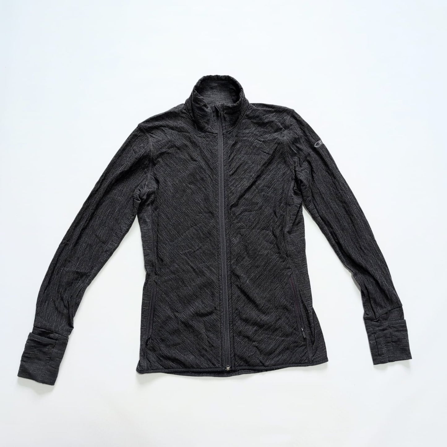 Merino Zip Jacke von Icebreaker (M Damen) dunkelgrau