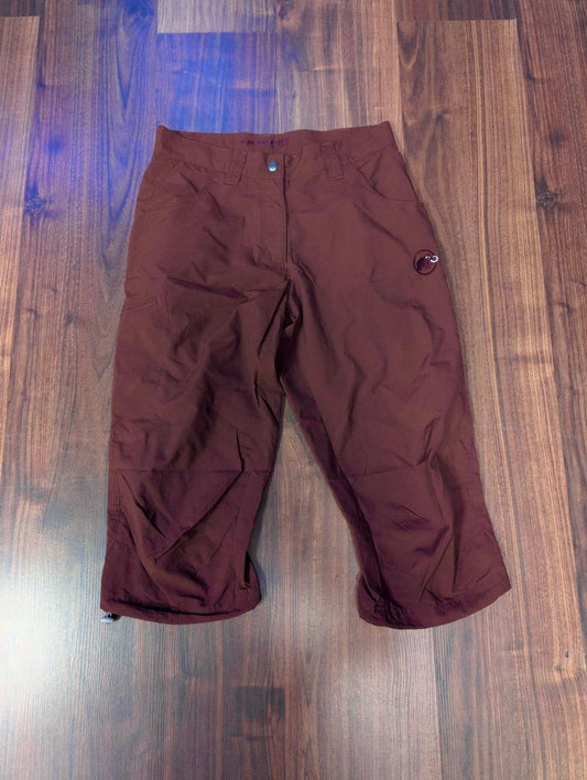 Outdoor Capri Hose von Mammut (S Damen) braun rot