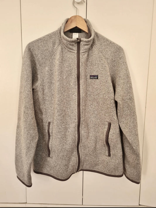 Jacke von Patagonia (M Herren) Better Fleece Strickoptik grau