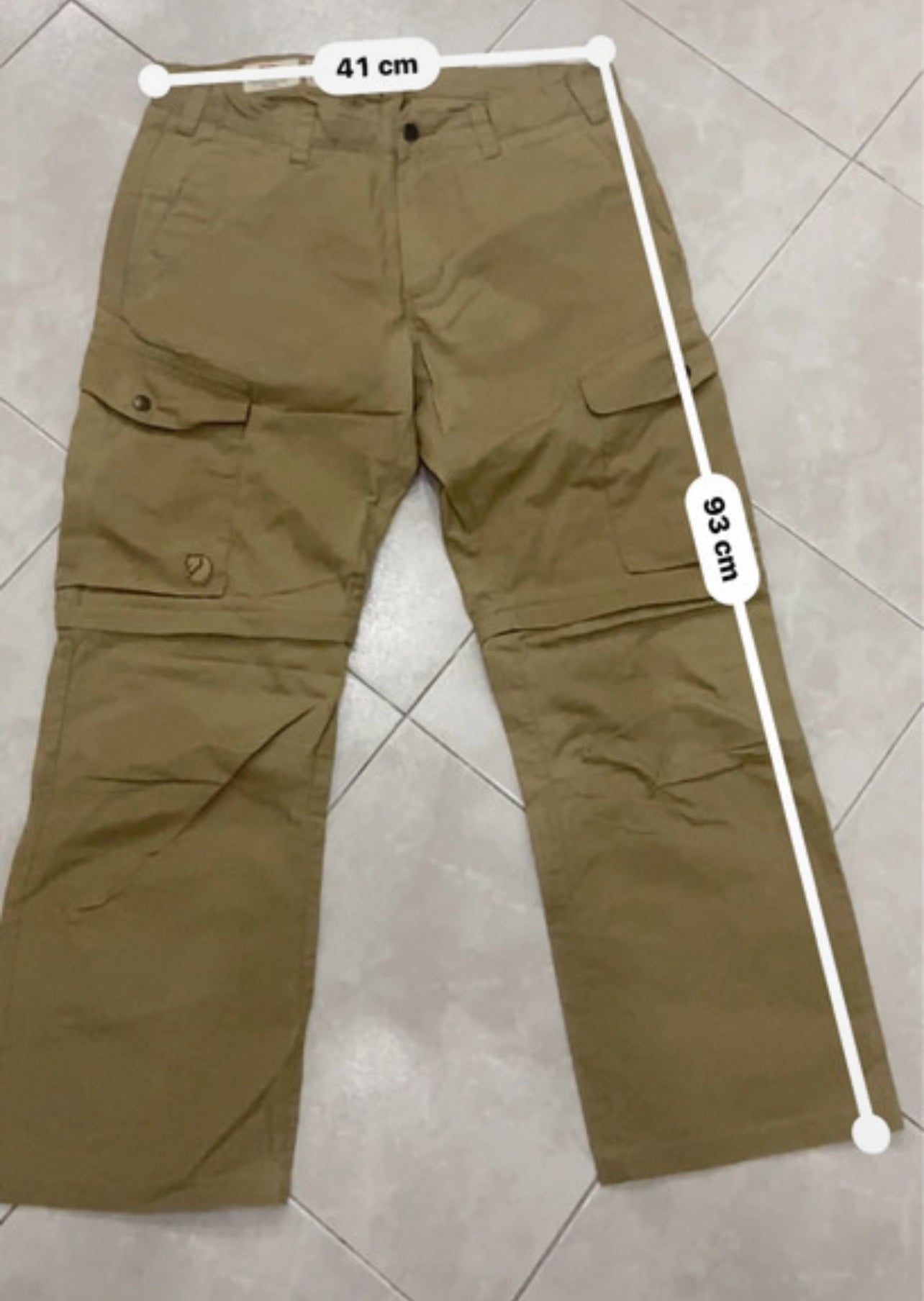 Zip-Off Hose von Fjällräven (Herren M) beige