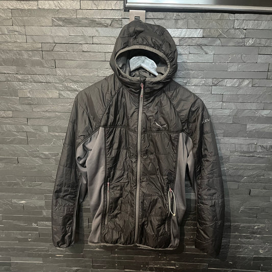 Hybrid Stepp Jacke von Salewa (S Damen) Primaloft schwarz Kapuze