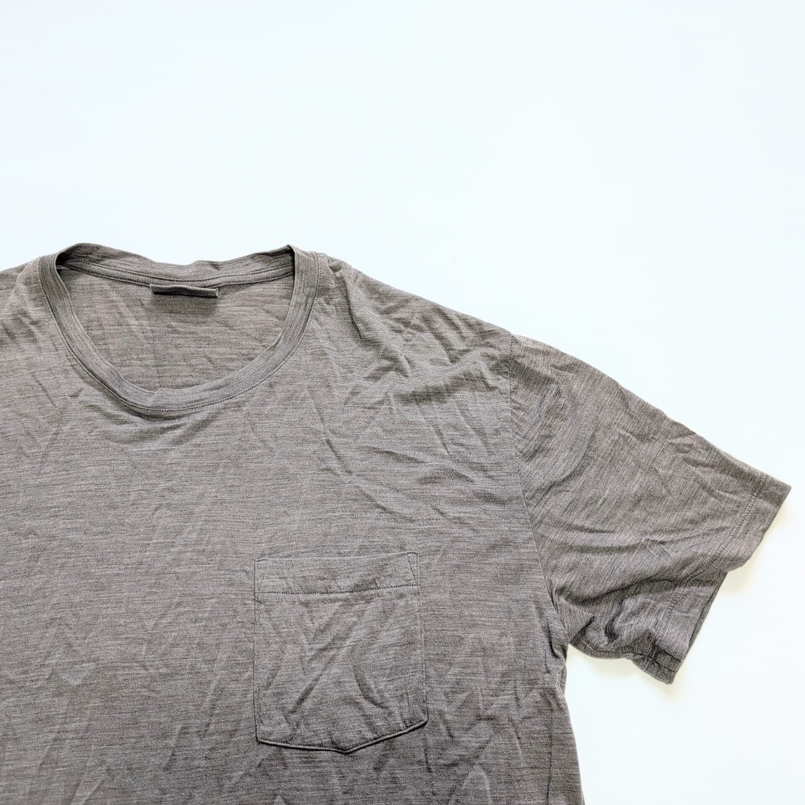T-Shirt von Icebreaker Merino (S Herren) grau ecru - wanderlich.com