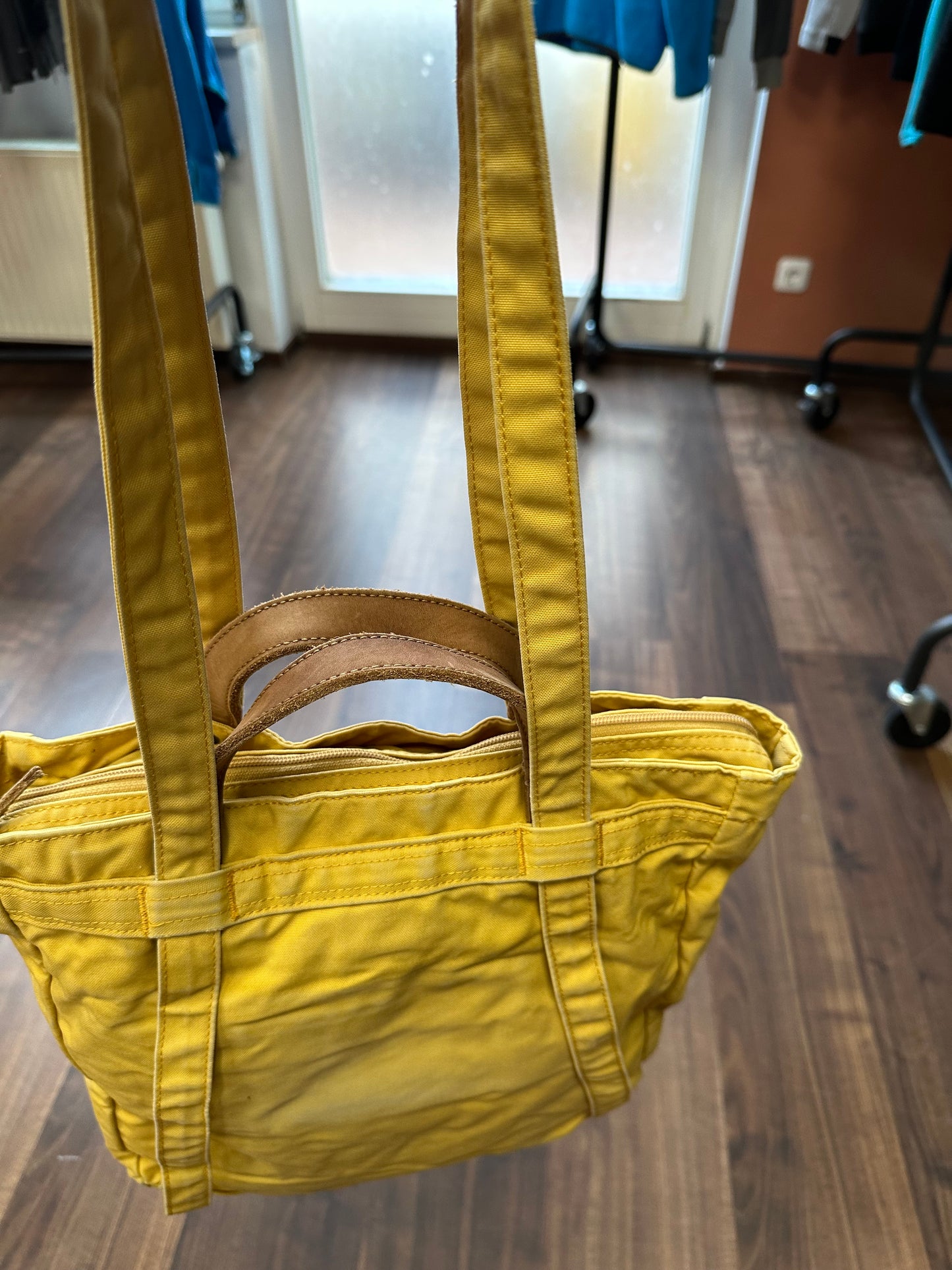 Tasche / Rucksack Fjällräven G-1000 Tote Bag No.1 gelb