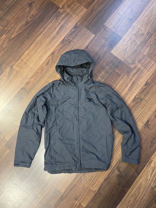 Regen Jacke von Salewa (L Herren) wasserdicht Anthrazit grau